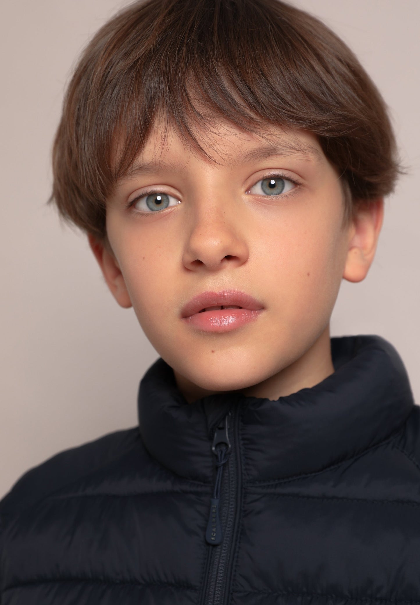 QUILTED JACKET WITH SKULL DETAIL