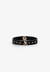 BRACELET WITH SKULL AND STUDS