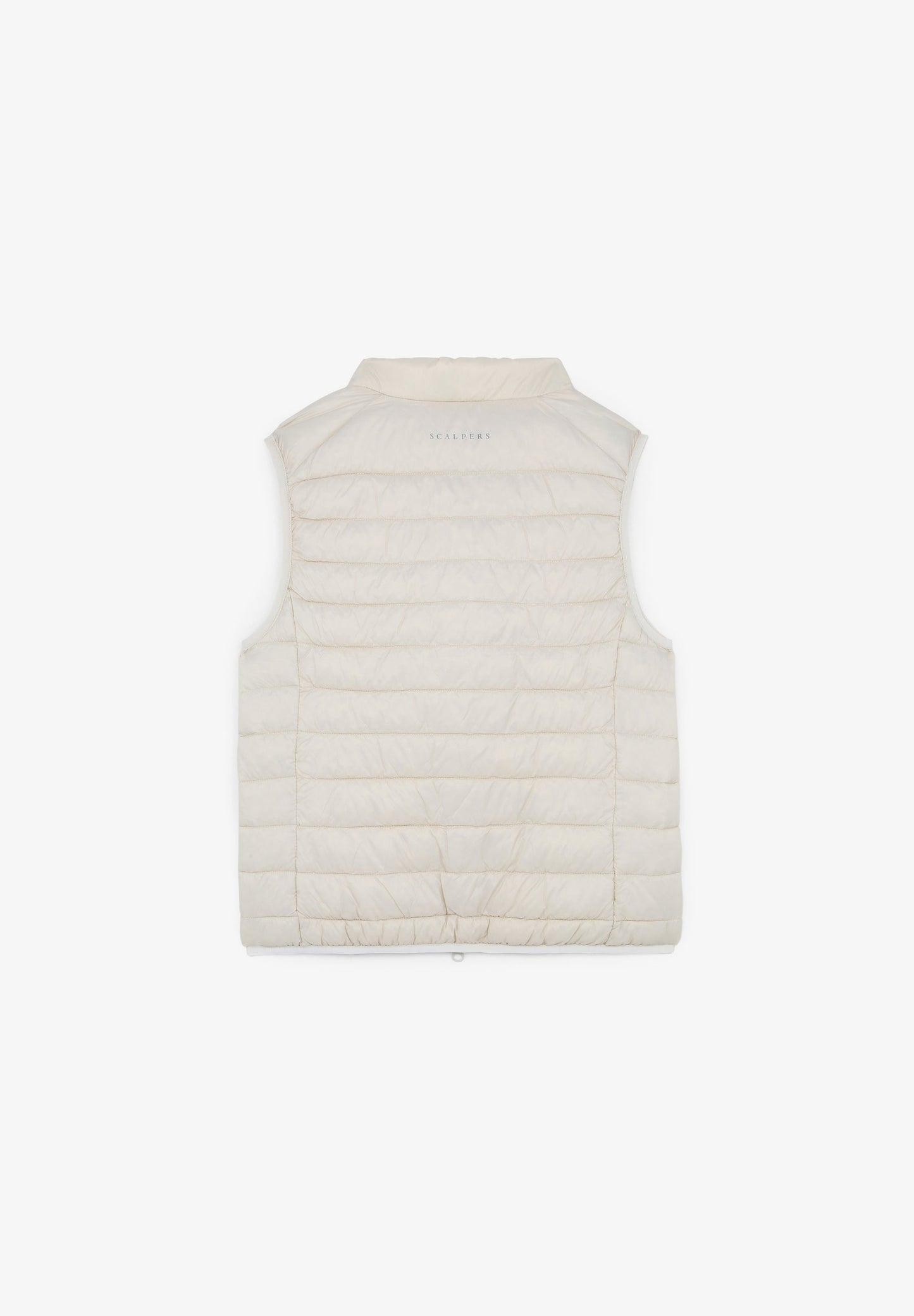 PUFFER VEST WITH SKULL