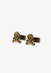 GOLDEN SKULL CUFFLINKS