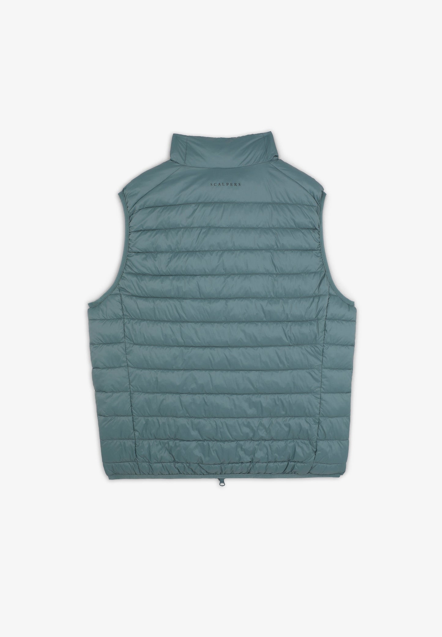 PUFFER VEST WITH SKULL