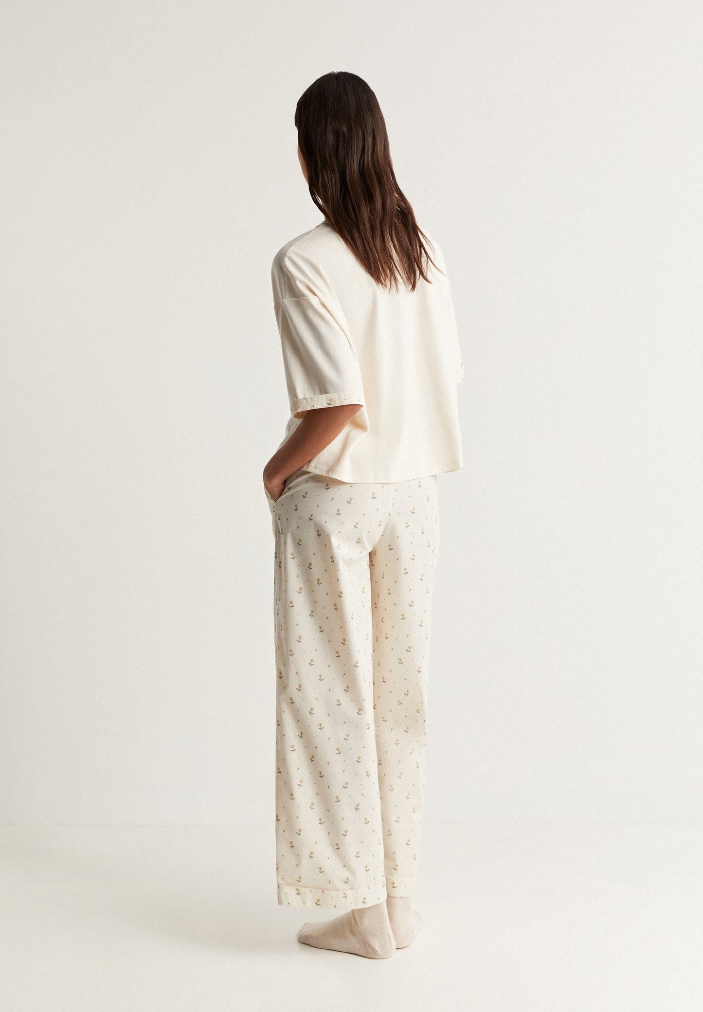 PYJAMAS WITH PRINTED DETAILS