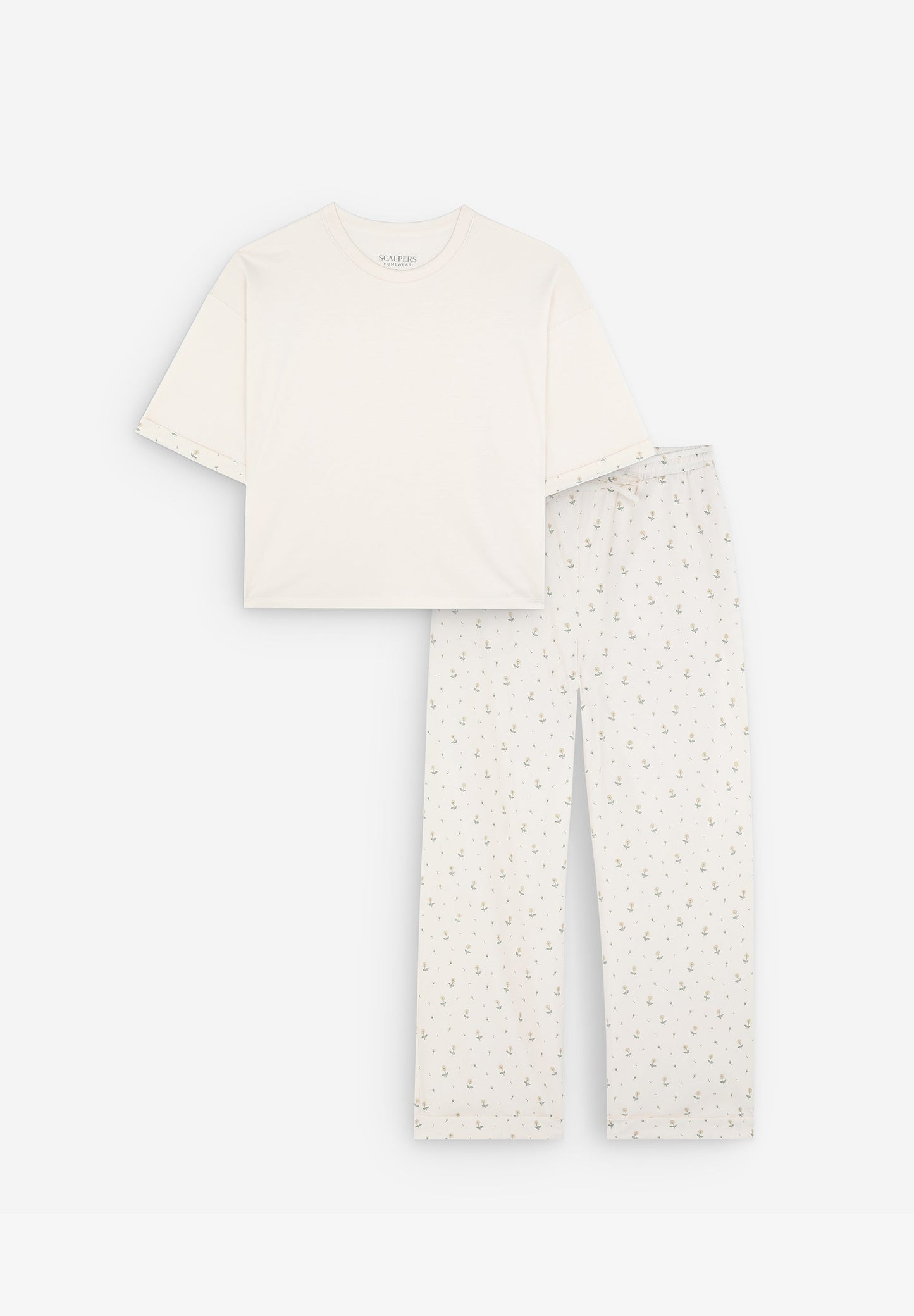 PYJAMAS WITH PRINTED DETAILS