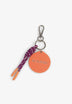PLATE KEYCHAIN WITH LOGO