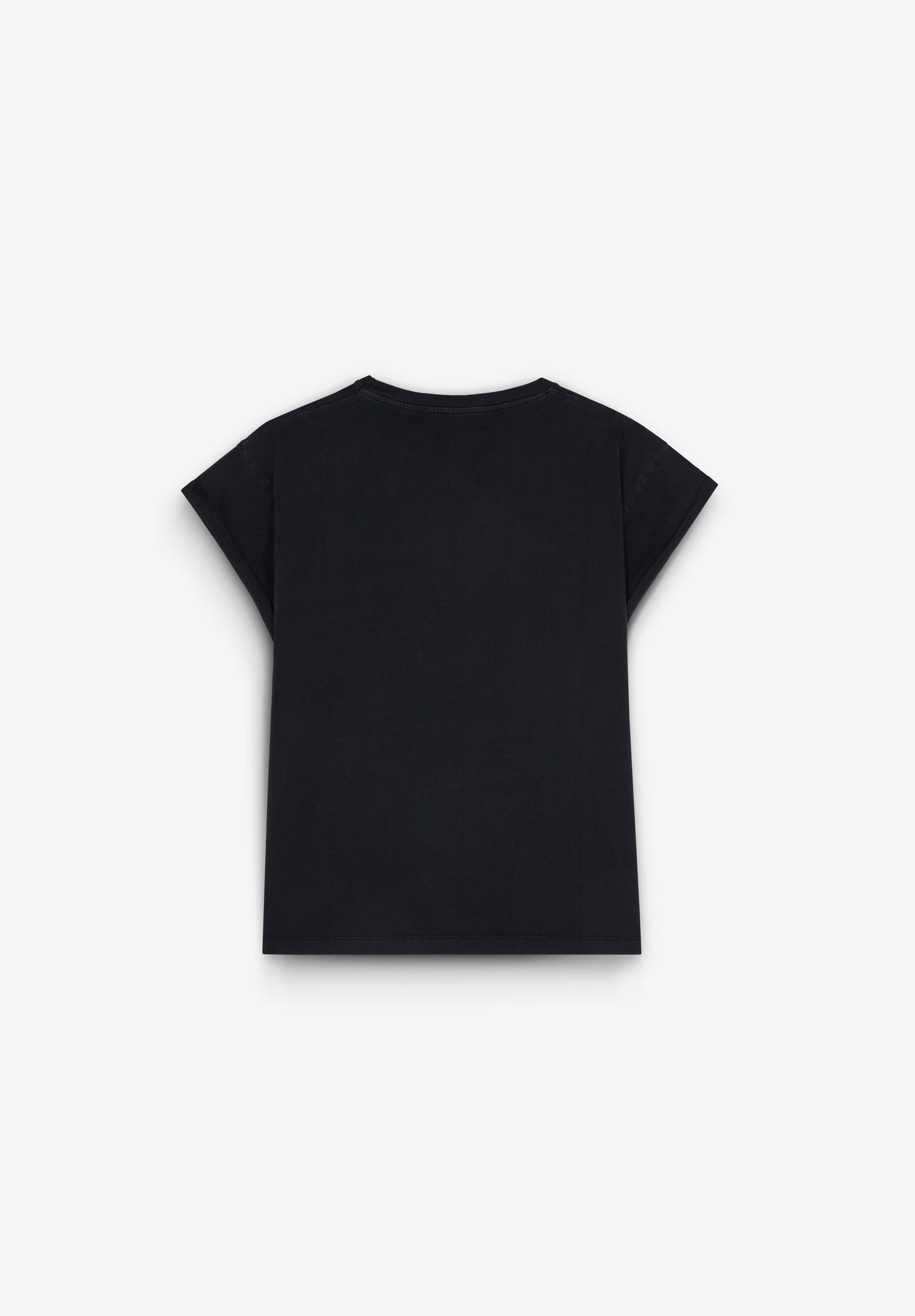 T-SHIRT DOODSKOP GEBORDUURD