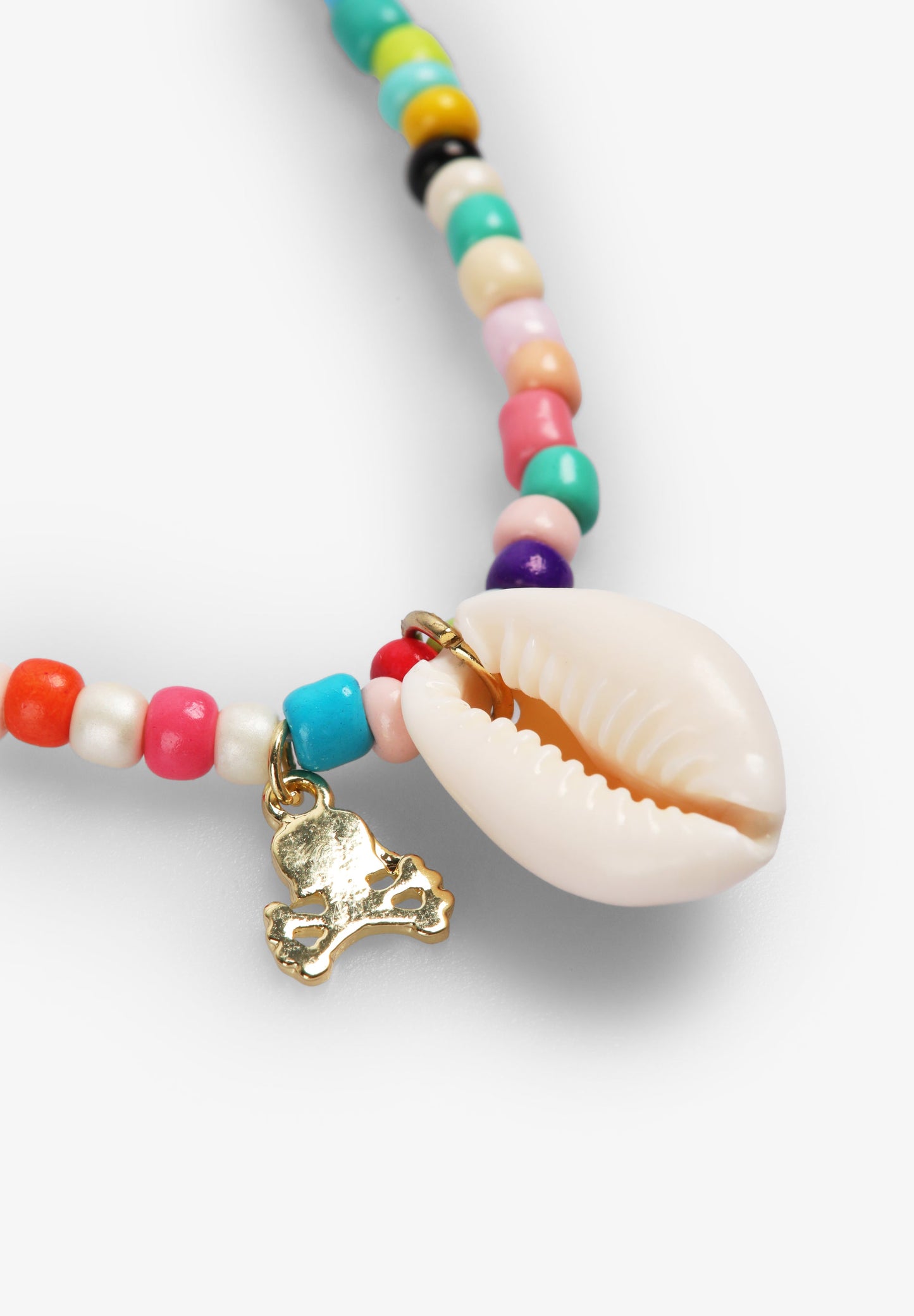 COLLIER PERLES COQUILLAGE