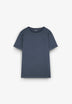 T-SHIRT WITH MATCHING EMBROIDERED SKULL