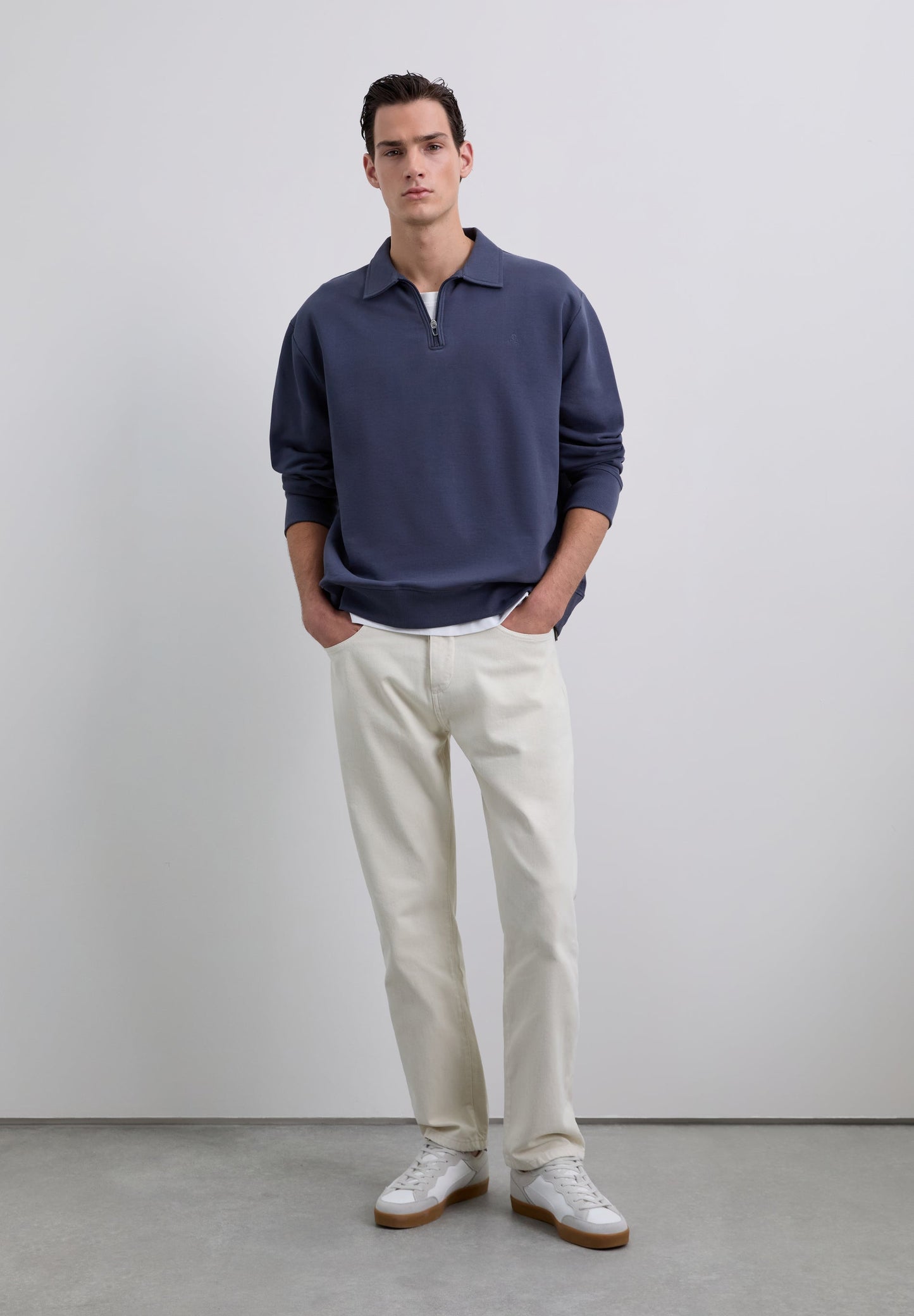 PULL-OVER ZIPPÉ SCEASY MID