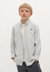 CHECK SHIRT WITH A BUTTON-DOWN COLLAR