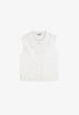 BLOUSE MET GEBORDUURDE RUCHES