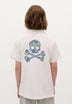POLO SHIRT WITH SKULL BACK PRINT