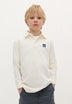 LONG SLEEVE PRINT POLO