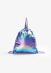 METALLIC BUCKET BAG