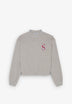SWEAT COL MONTANT LOGO