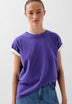 T-SHIRT WITH MATCHING EMBROIDERED SKULL