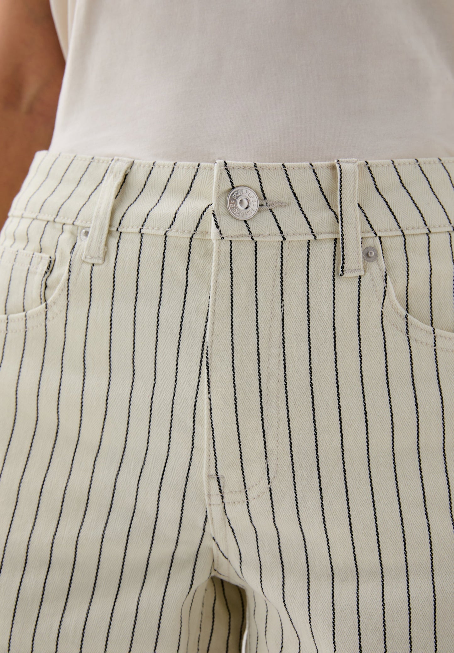 STRIPED JEANS