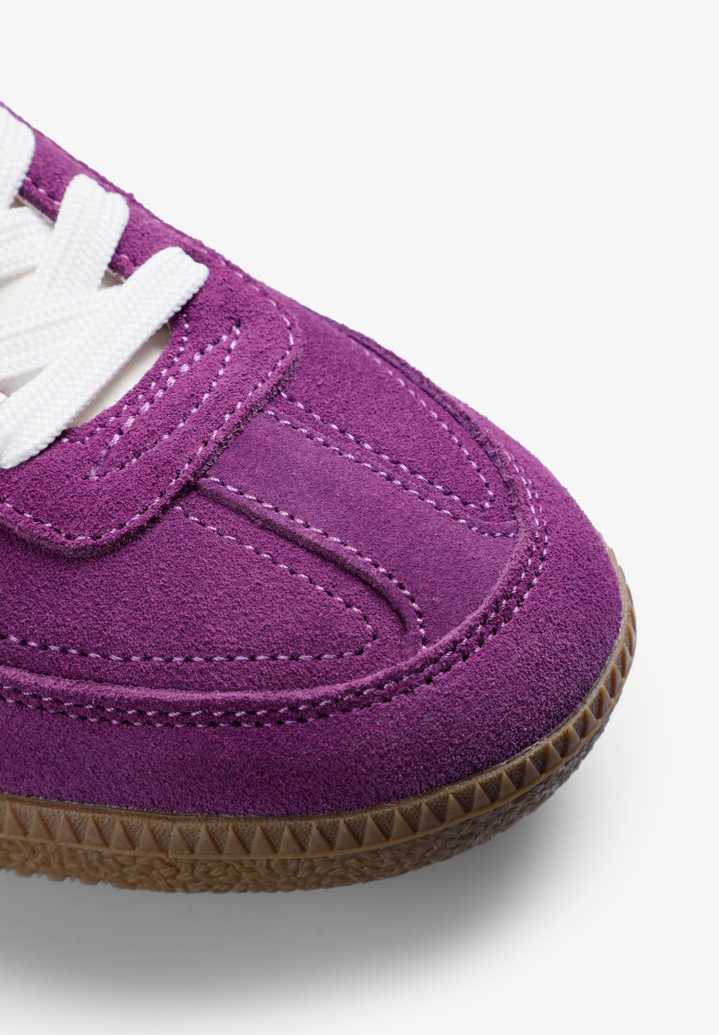 TWEEKLEURIGE LEREN SNEAKERS