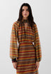 ETHNIC LUREX DRESS