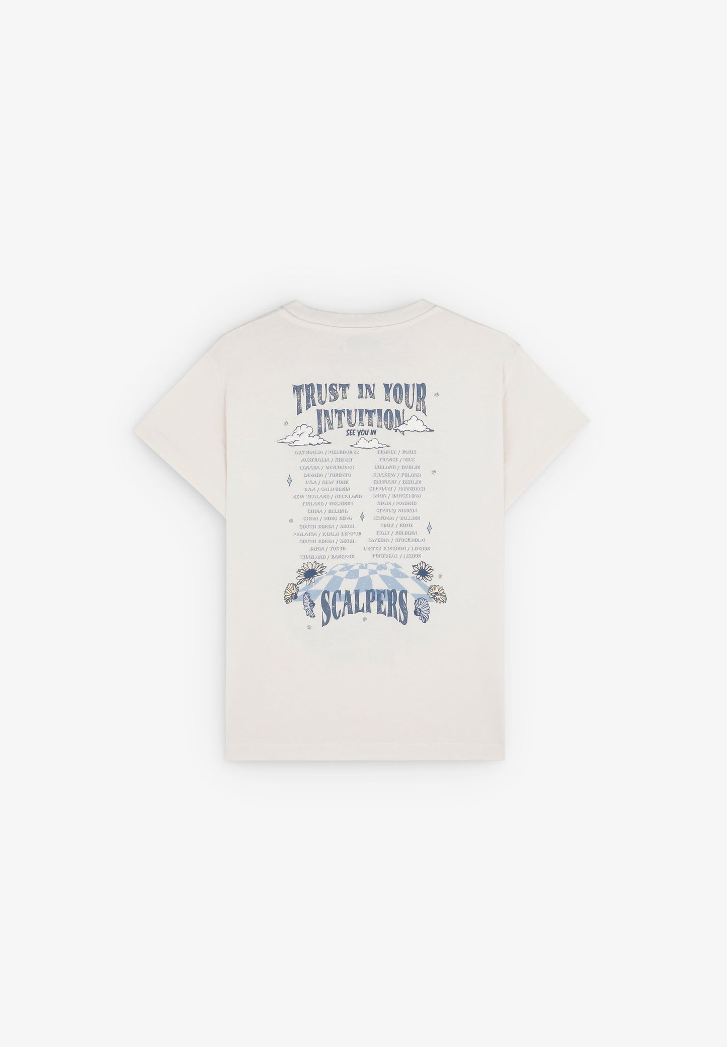 ROCK PRINT SKULL T-SHIRT