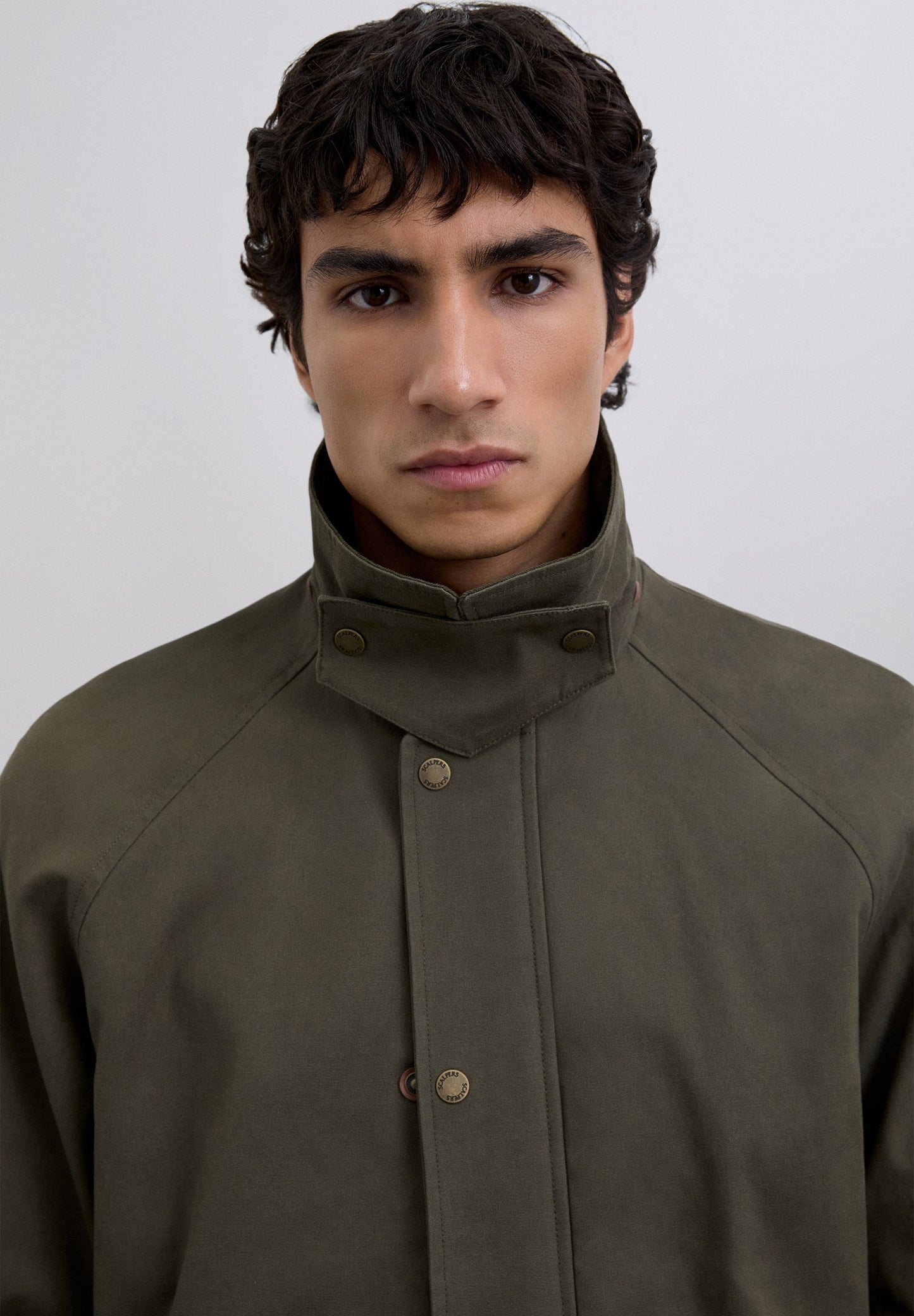 COTTON JACKET WITH HOOD