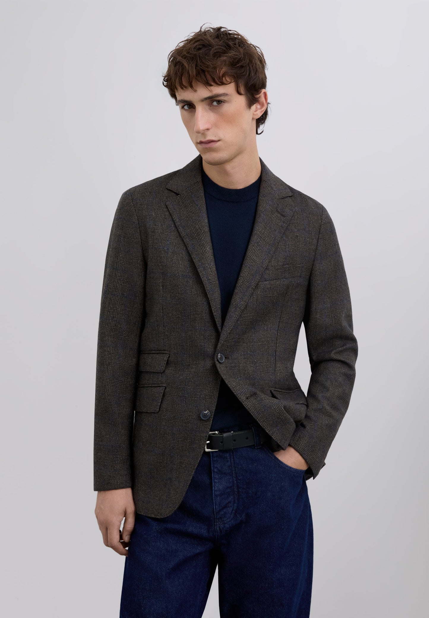 BLAZER RUITEN WOL
