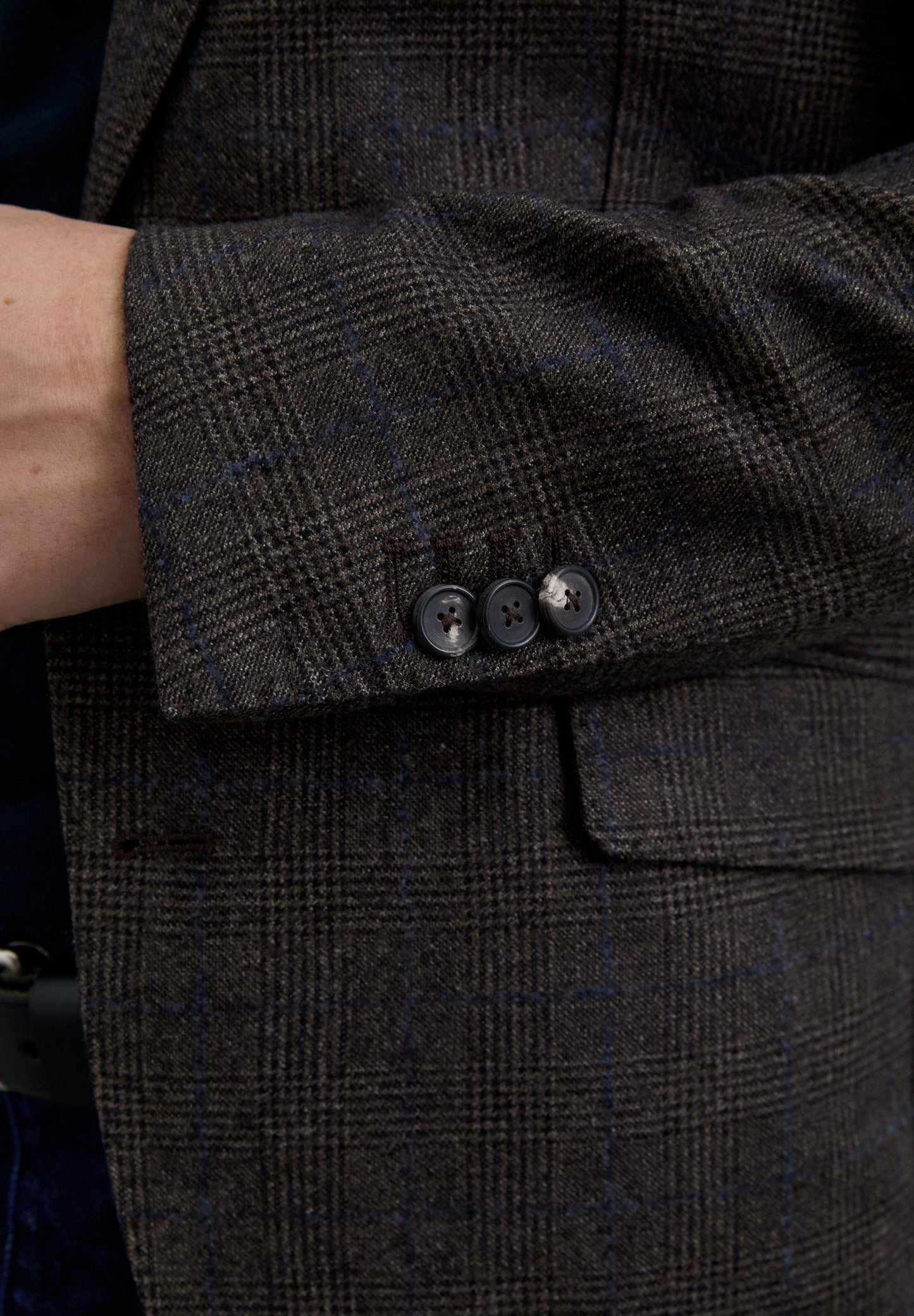 BLAZER RUITEN WOL