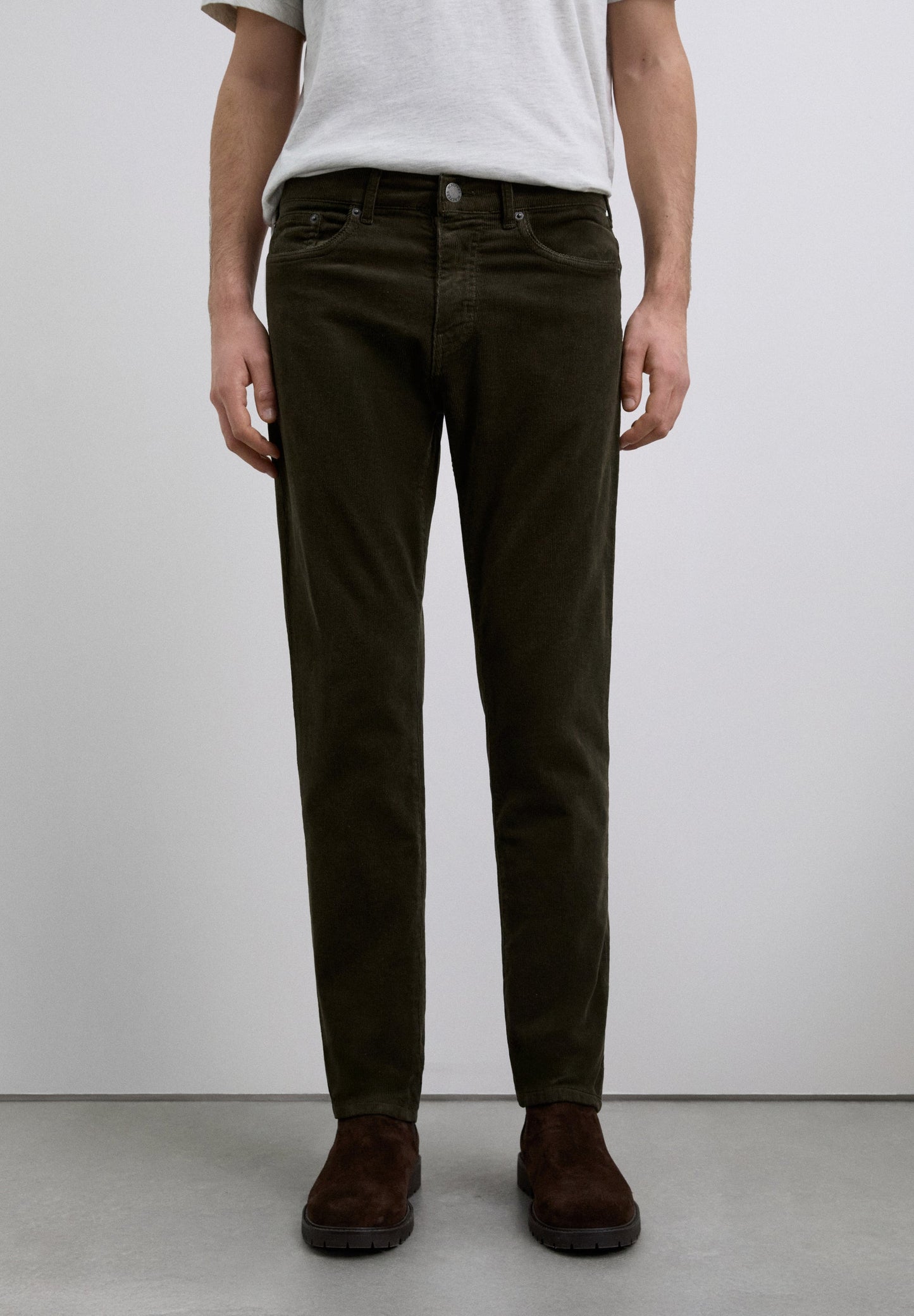 SCFIVE POCKETS CORDUROY PANTS