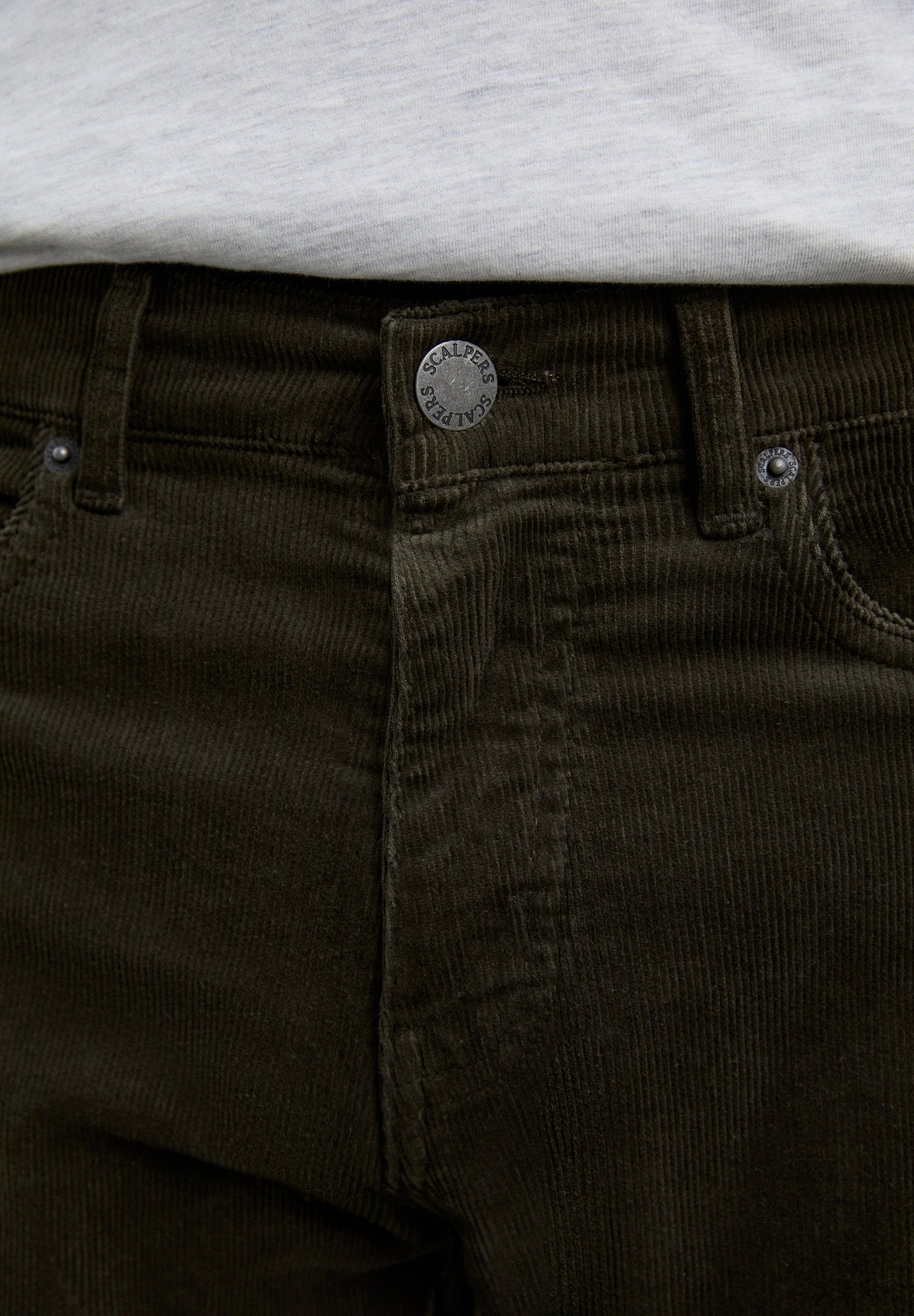 SCFIVE POCKETS CORDUROY PANTS