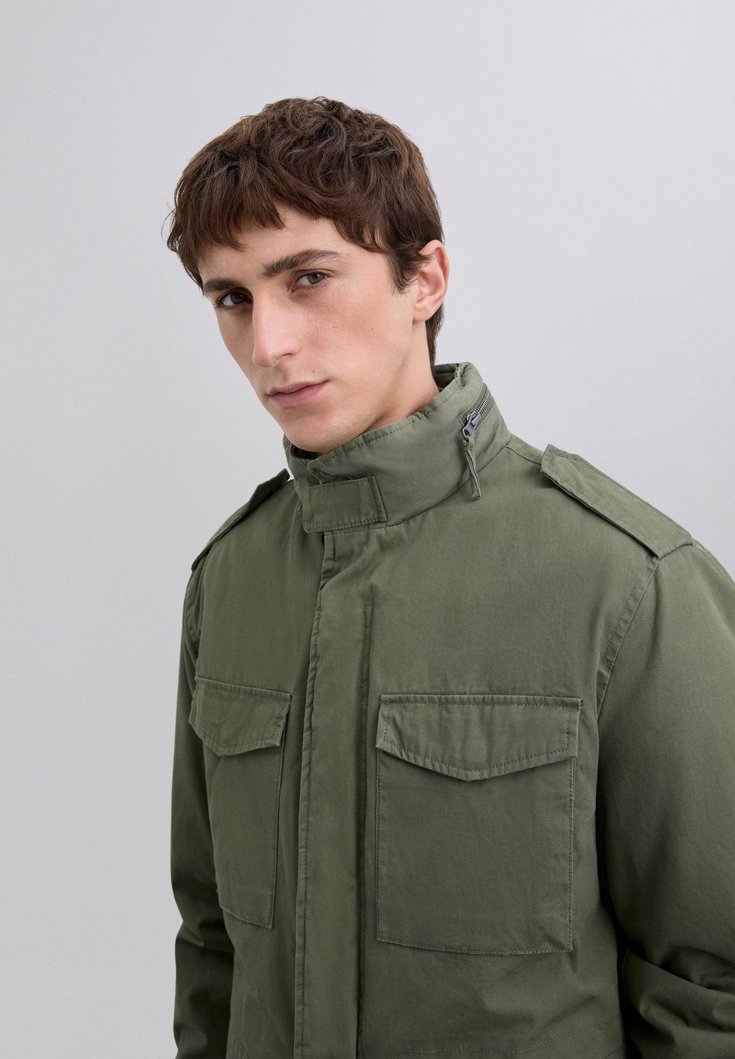 MILITARY HOODED JACKET
