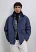 VESTE COL VELOURS