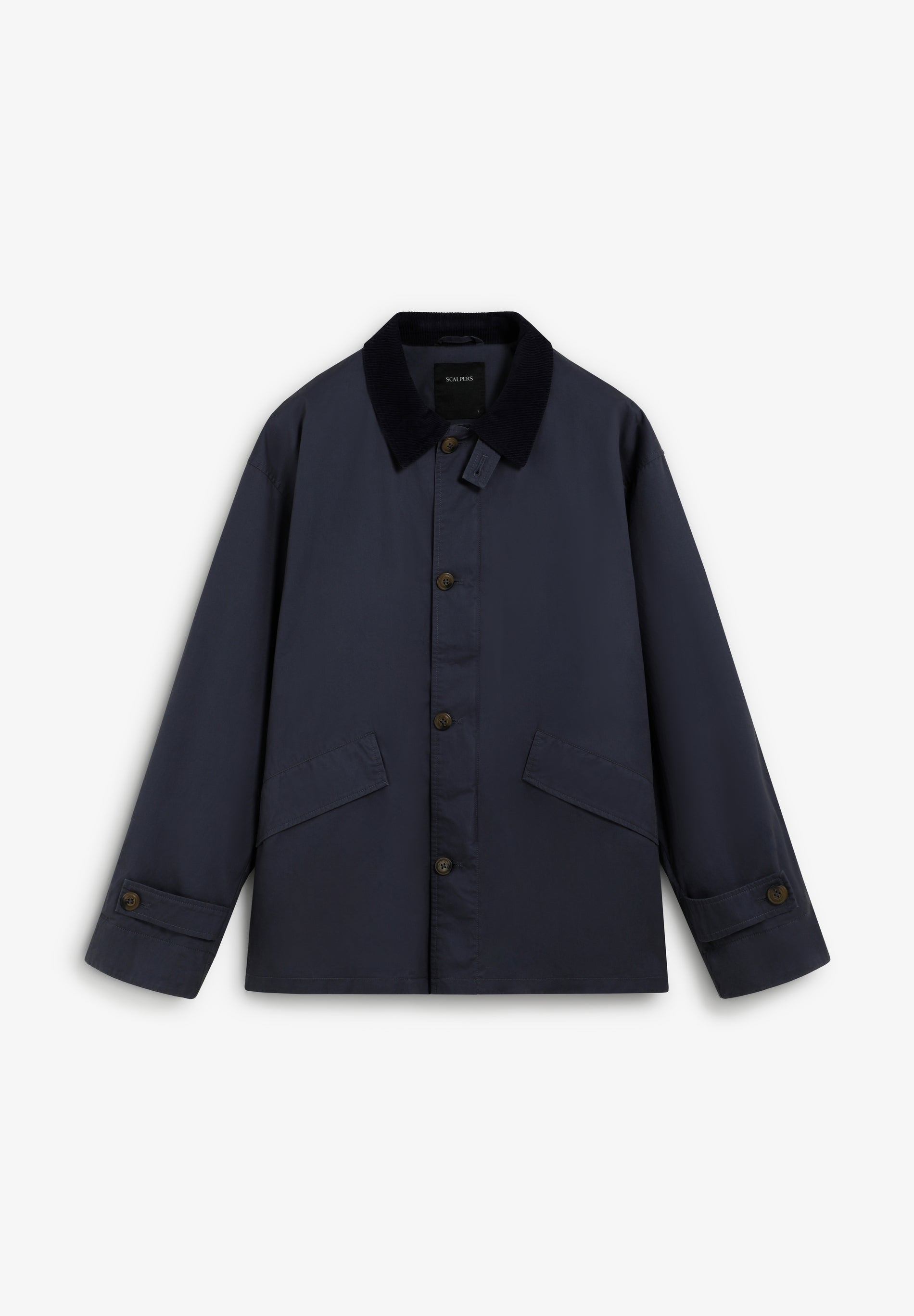 VESTE COL VELOURS