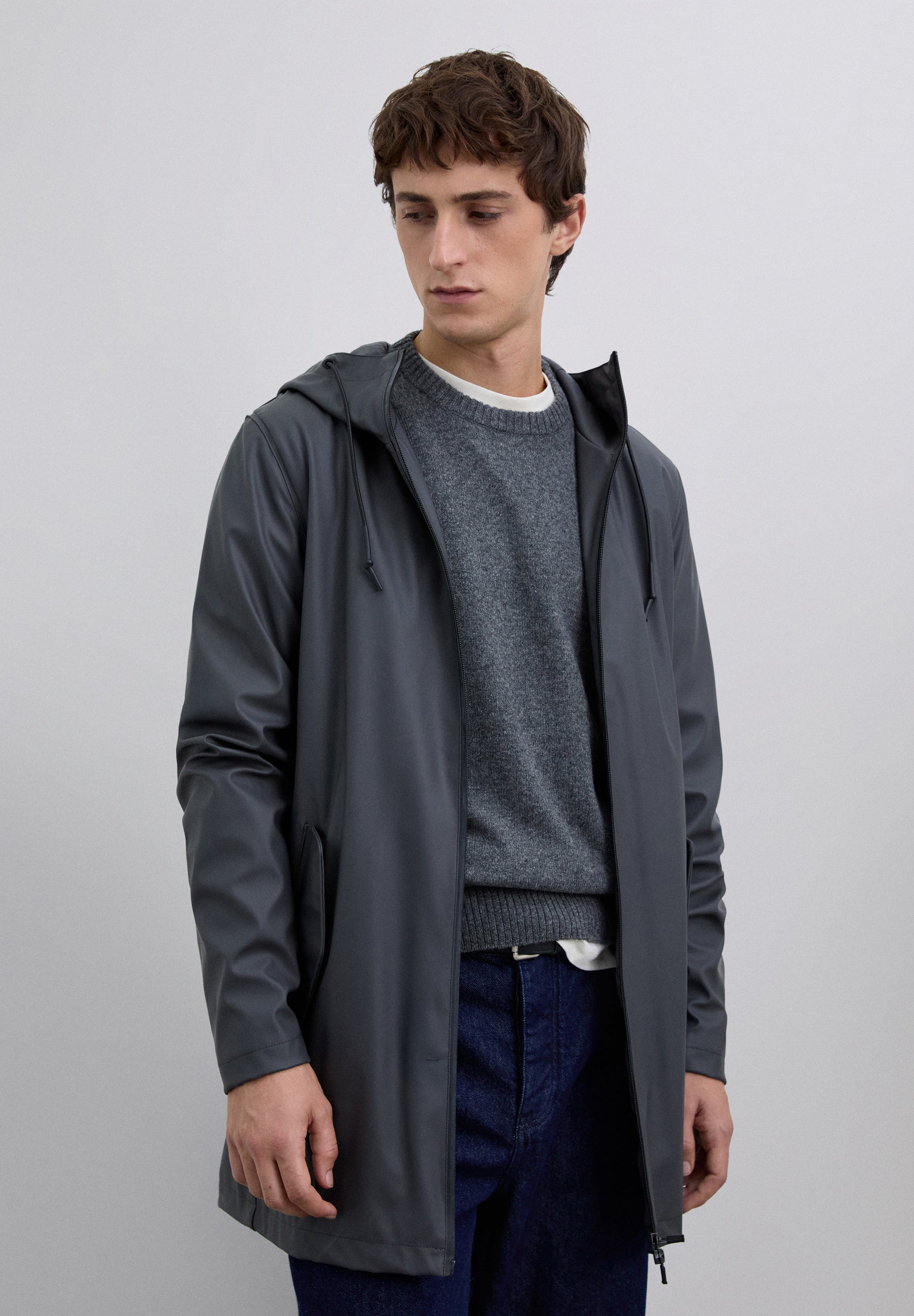 MANTEAU IMPERMÉABLE LOGO