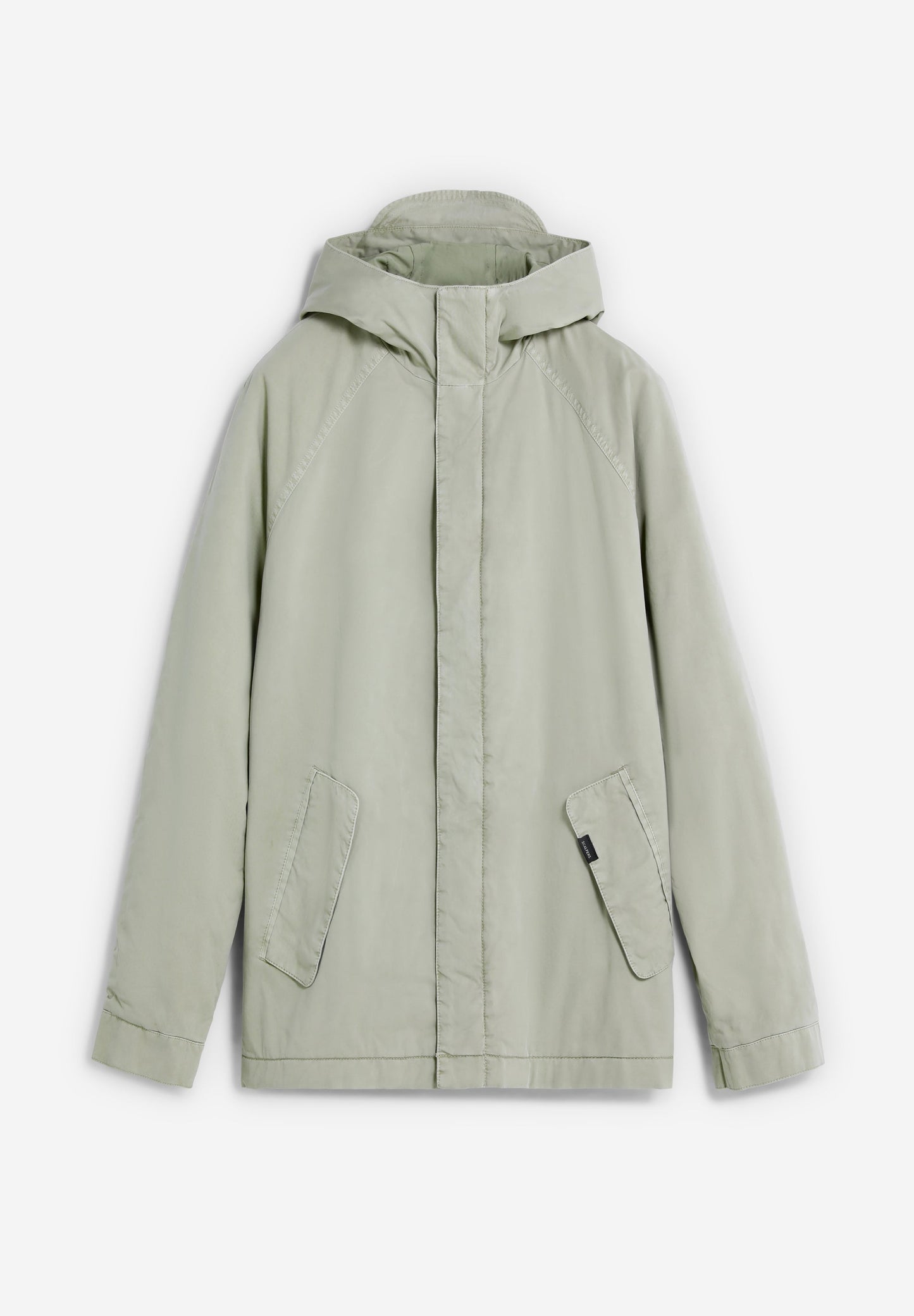 KATOENEN PARKA MET CAPUCHON