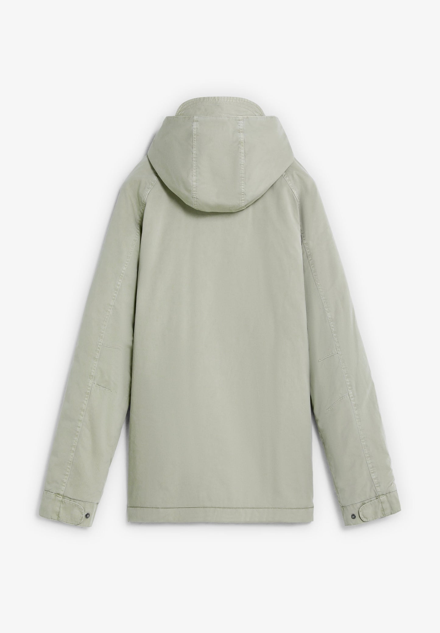 KATOENEN PARKA MET CAPUCHON