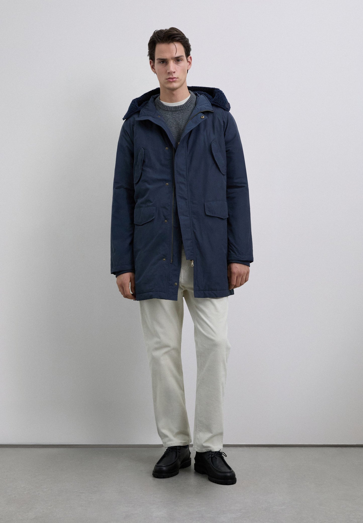 WATERPROOF LOGO PARKA
