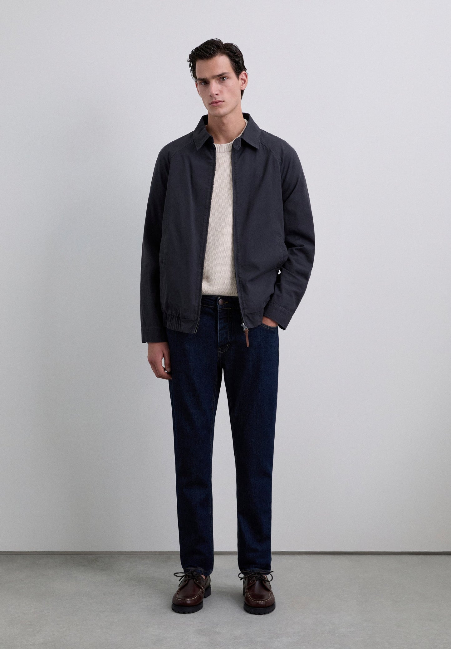 DENIM TROUSERS