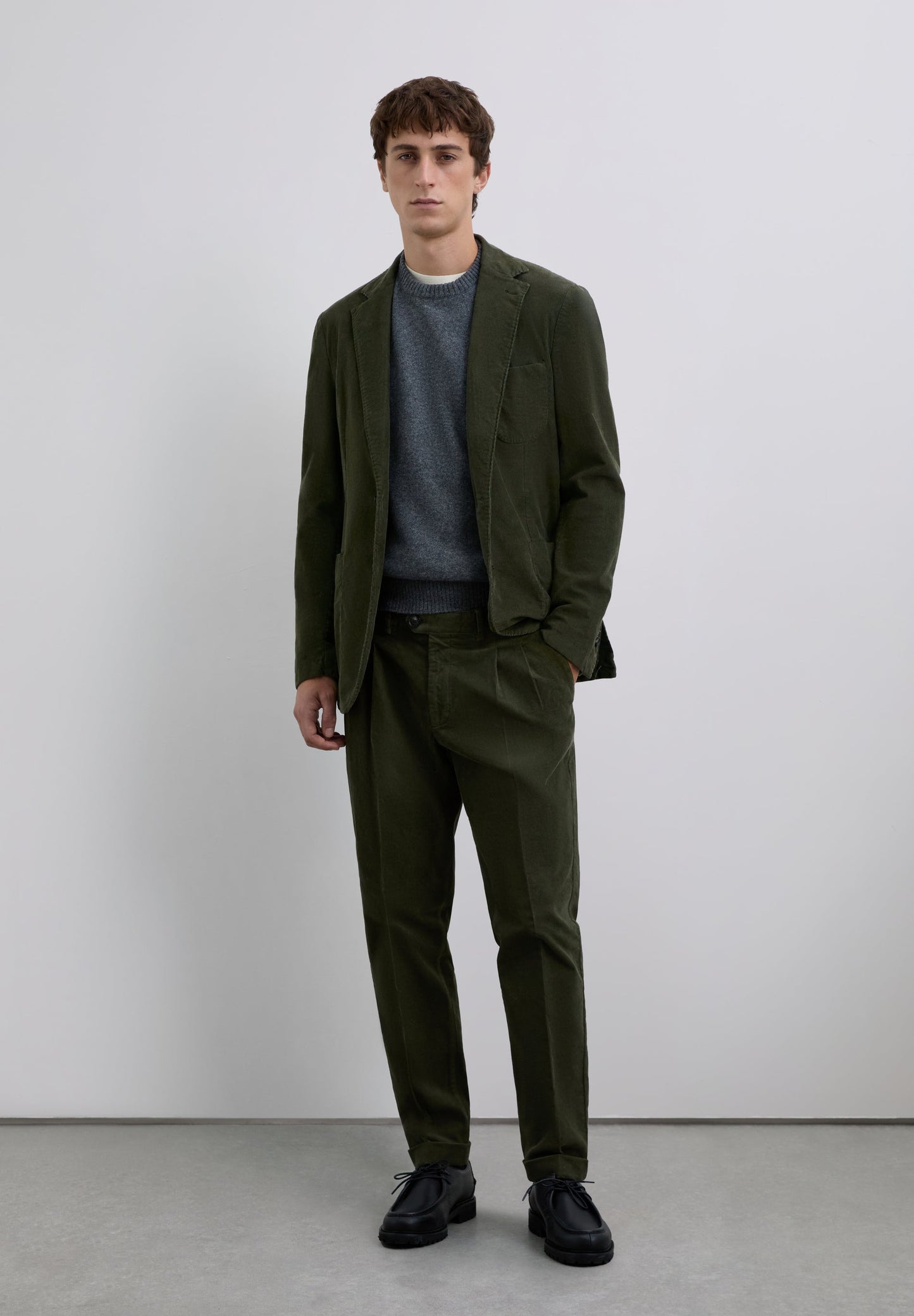 CORDUROY CHINO TROUSERS