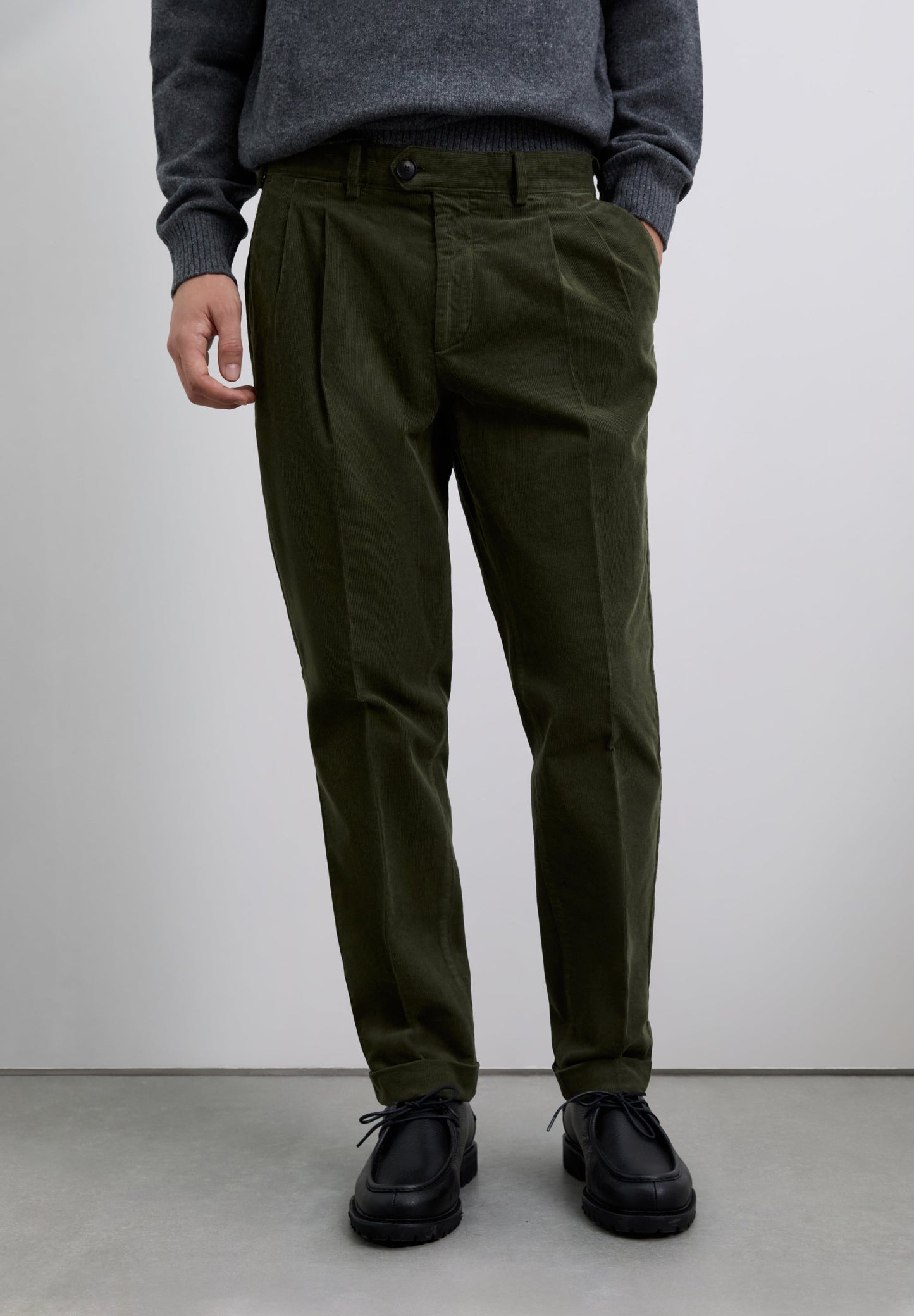 PANTALON CHINO VELOURS CÔTELÉ