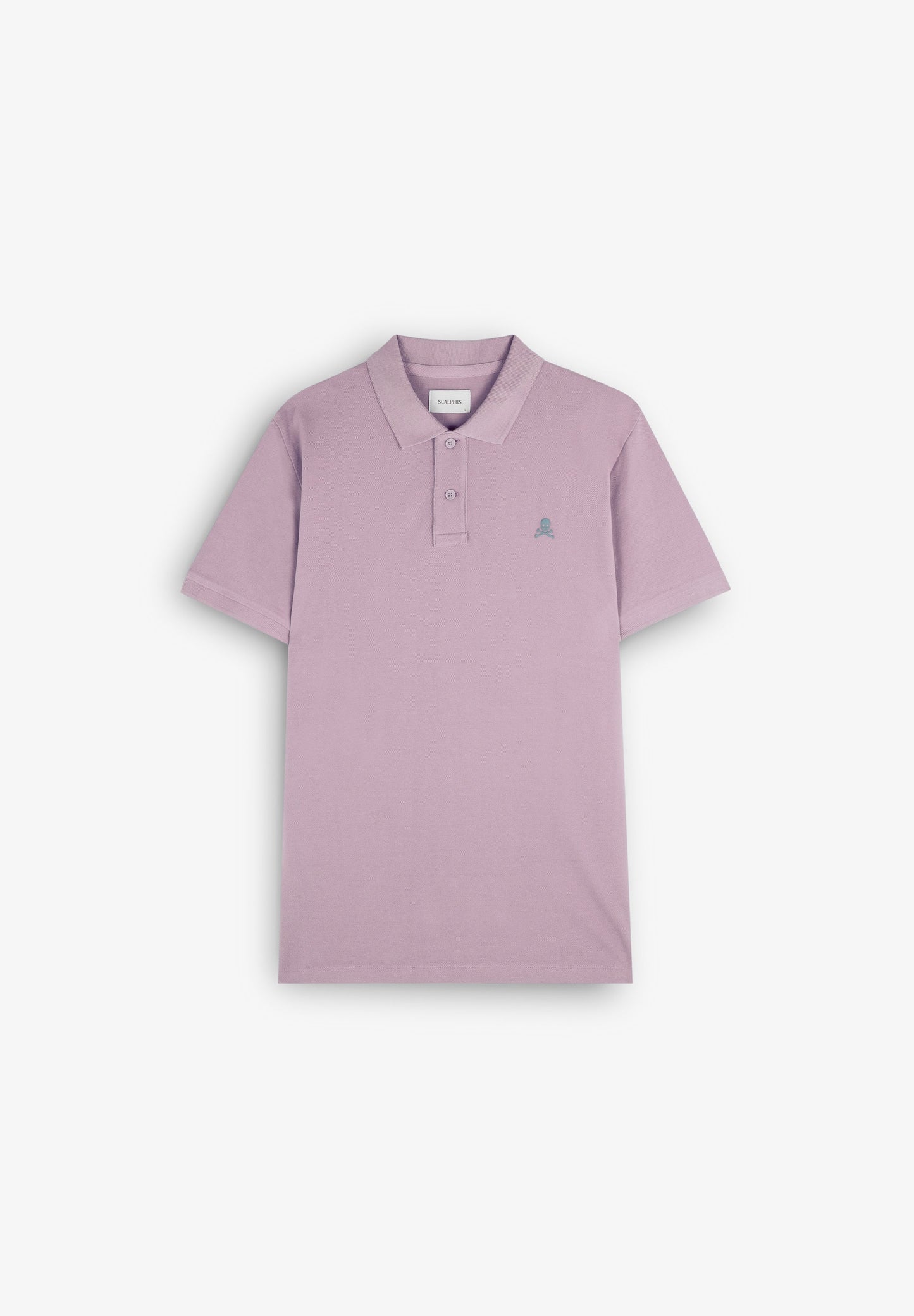 POLO SHIRT WITH CONTRAST SKULL