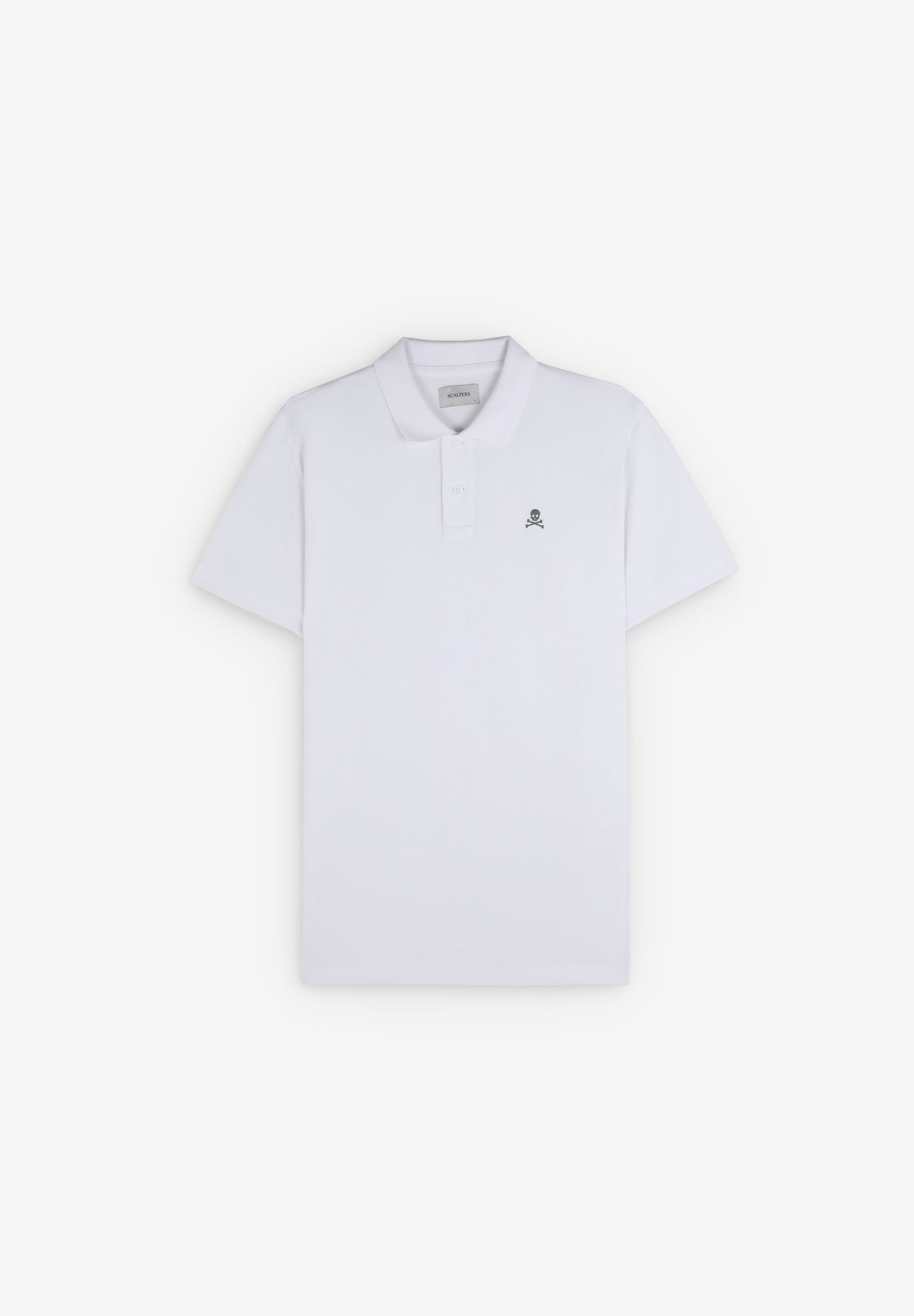 POLO SHIRT WITH CONTRAST SKULL