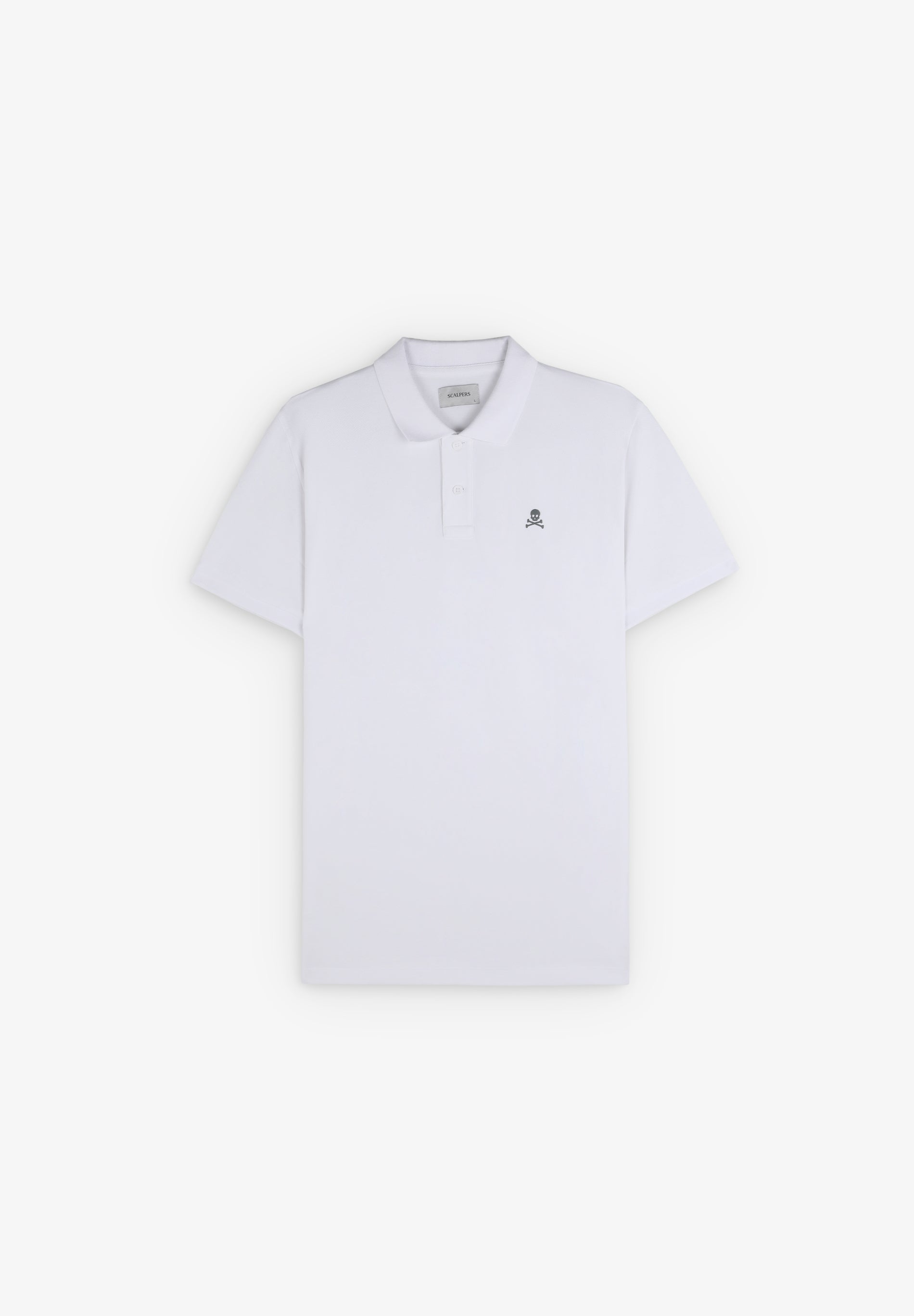 POLO SHIRT WITH CONTRAST SKULL