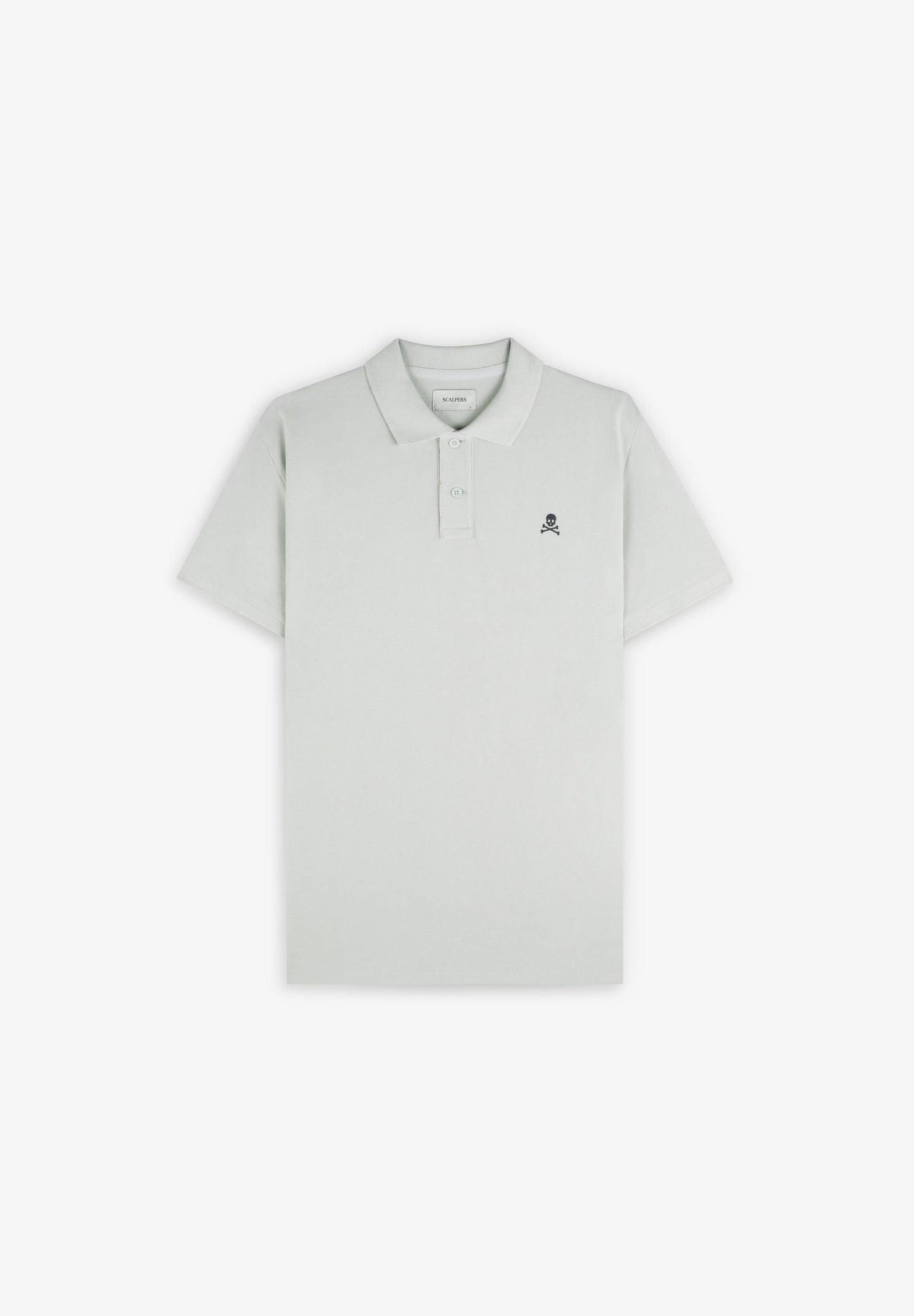 POLO SHIRT WITH CONTRAST SKULL