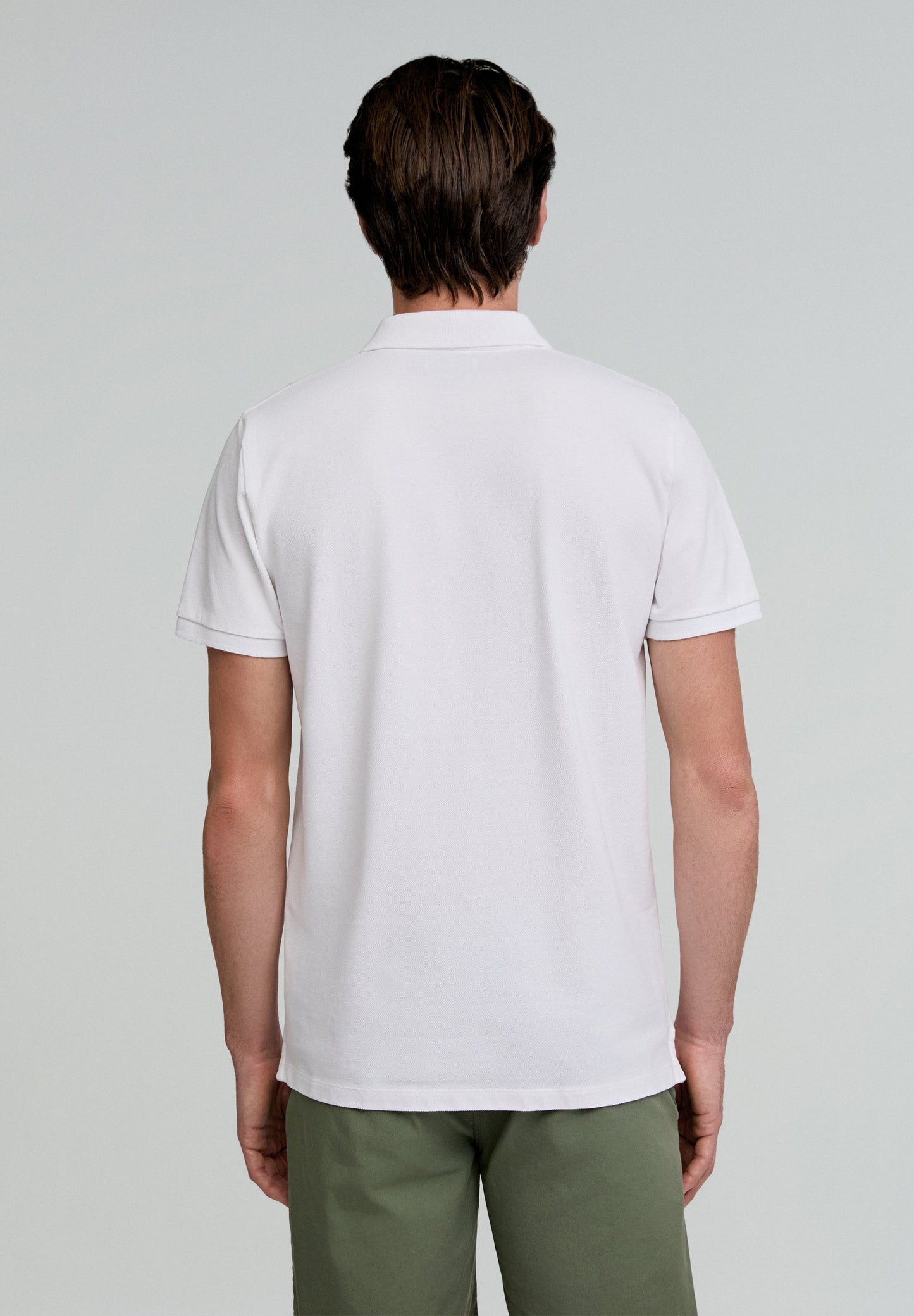 POLO SHIRT WITH CONTRAST SKULL