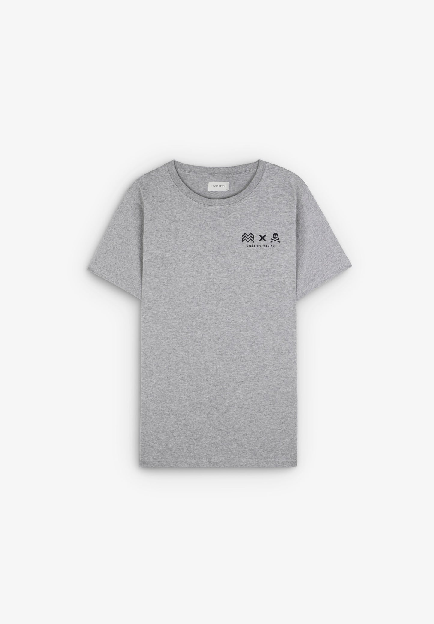 MARCHICA X SCALPERS CHEST LOGO T-SHIRT