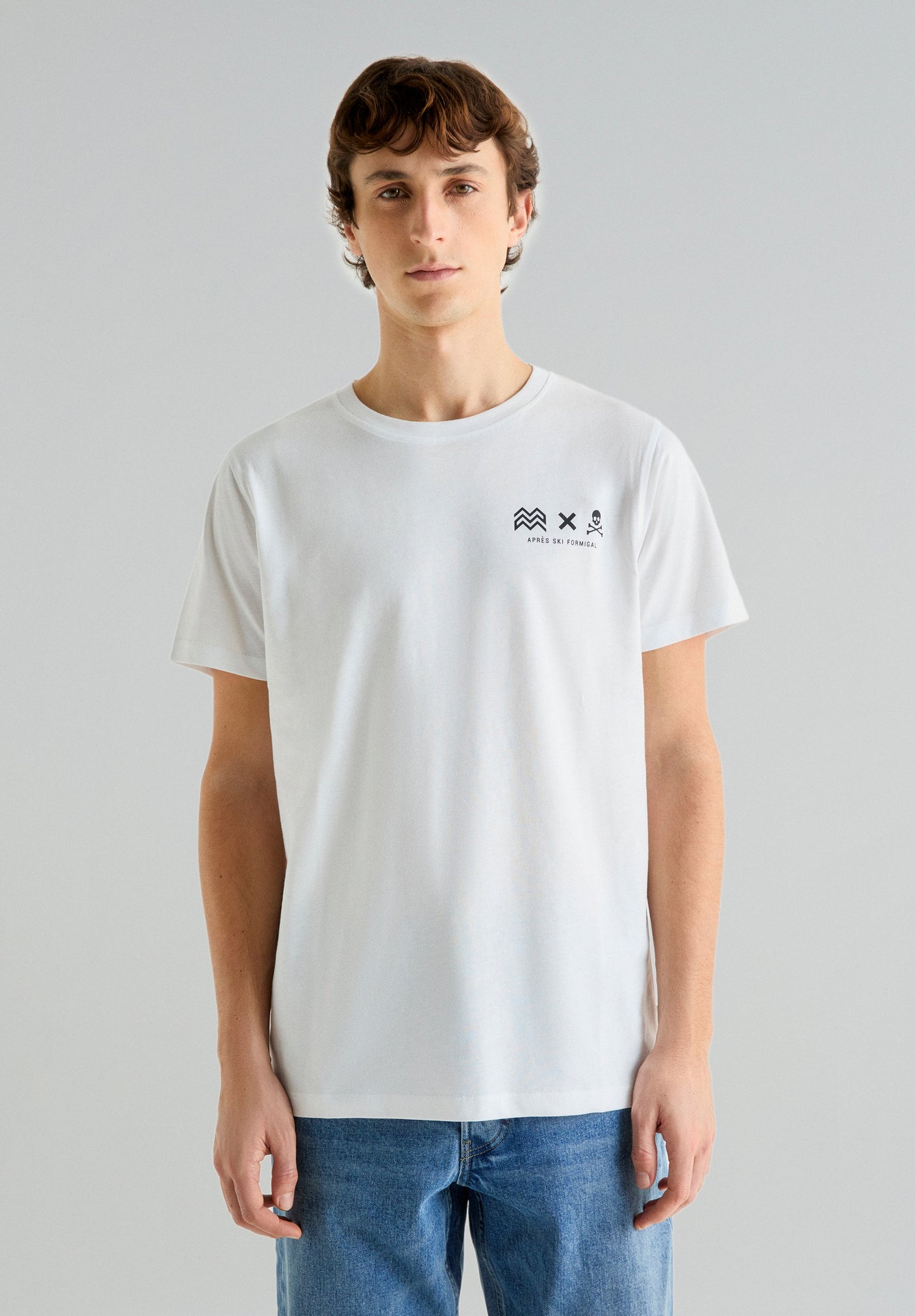 MARCHICA X SCALPERS BACK LOGO T-SHIRT