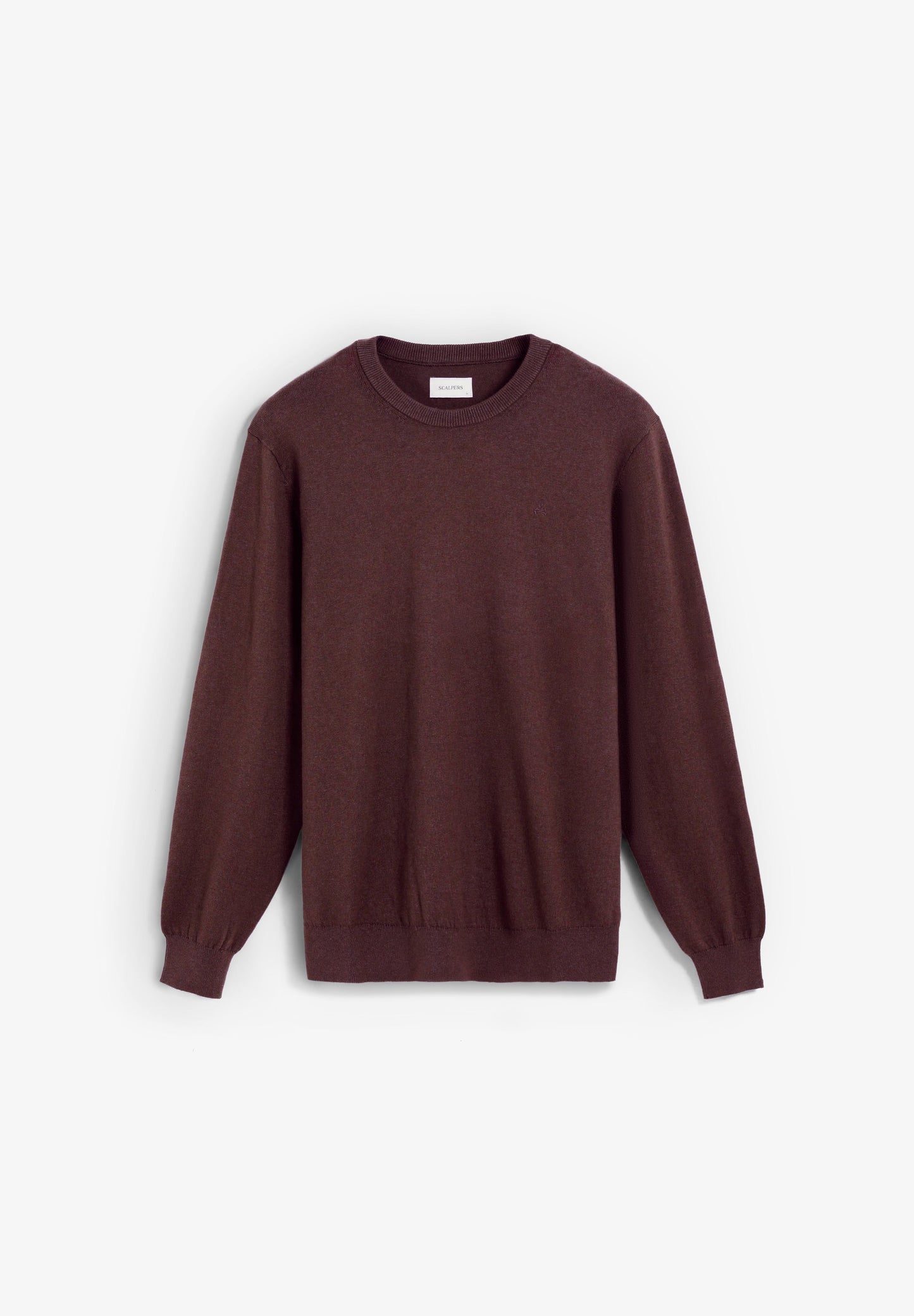 SWEATER WITH EMBROIDERED SKULL