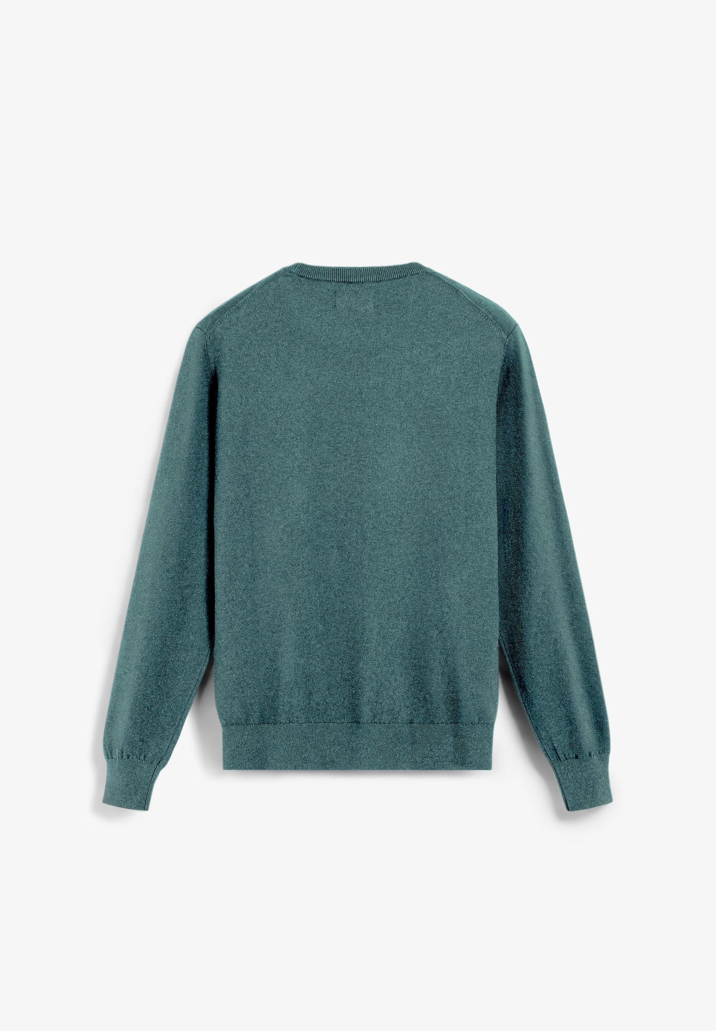 WOOL SWEATER WITH EMBROIDERED SKULL