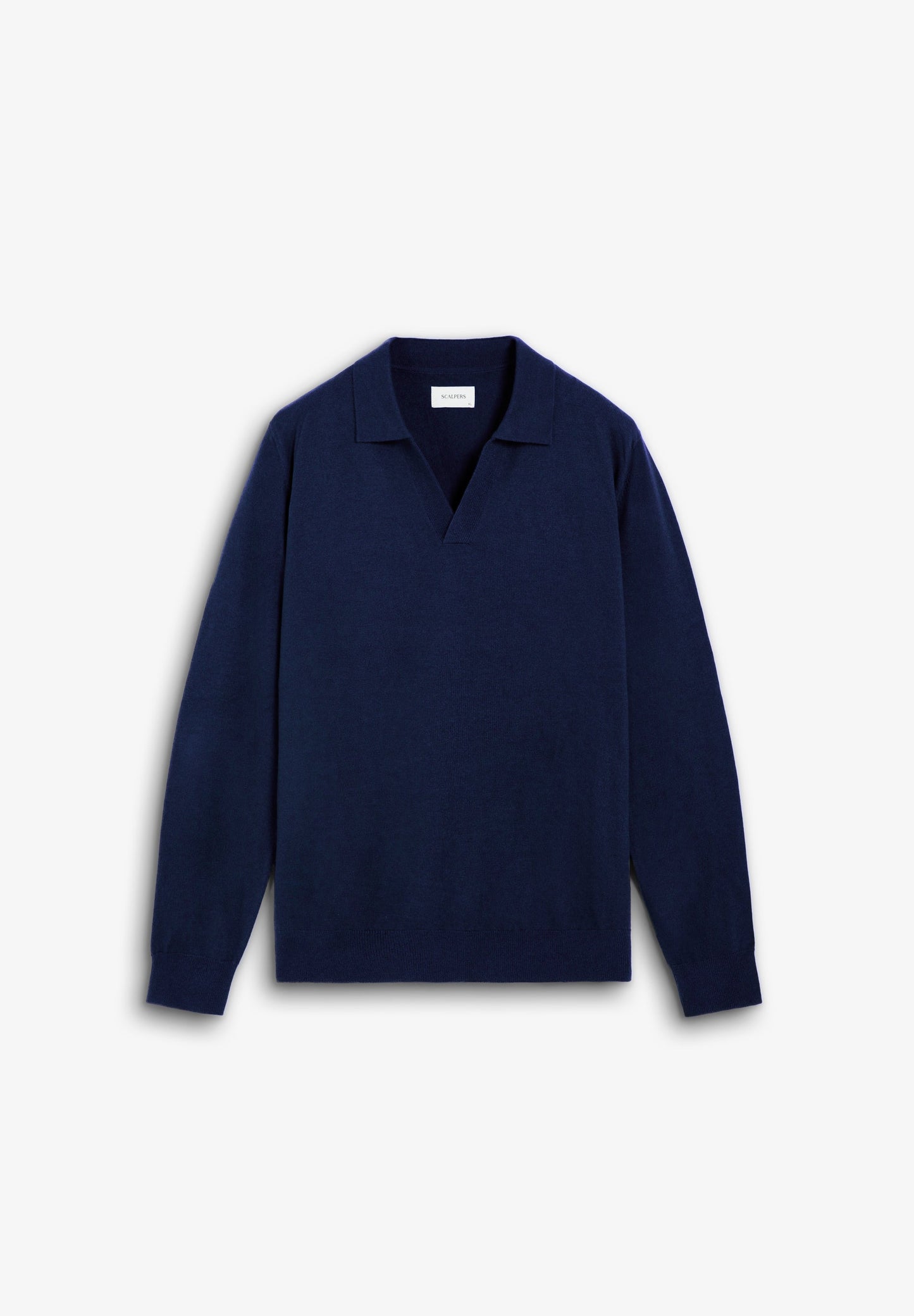 WOOL KNIT POLO SHIRT