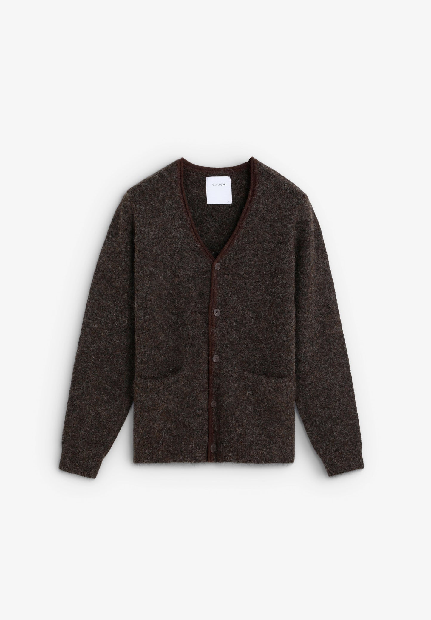 V-NECK ALPACA CARDIGAN
