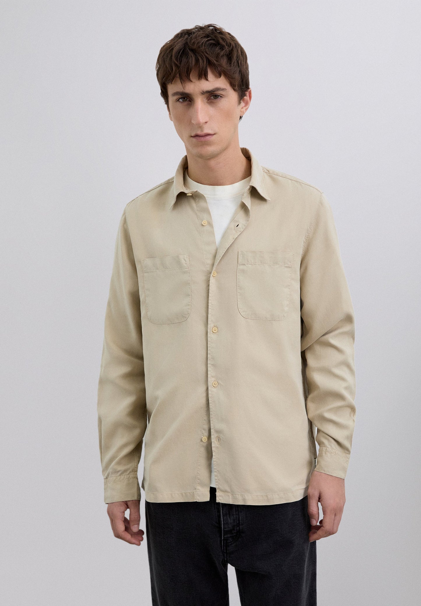 CHEMISE SLIM FIT COTON
